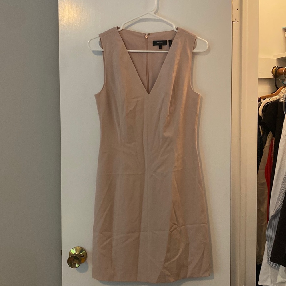 THEORY PALE PINK DRESS